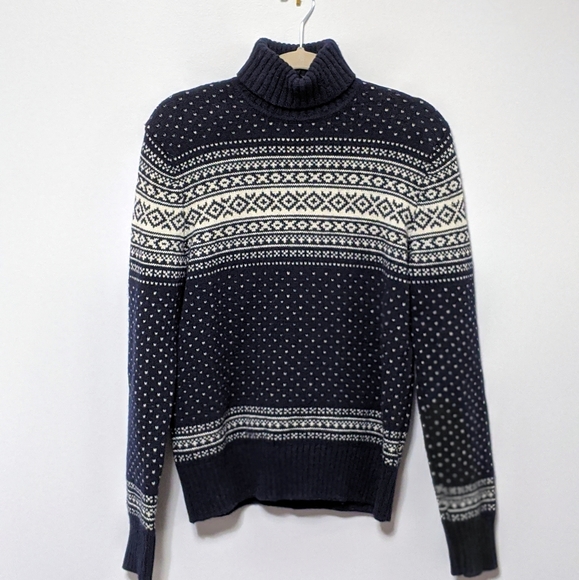 H&M Other - H&M - Men's Navy Wool Turtleneck Jumper